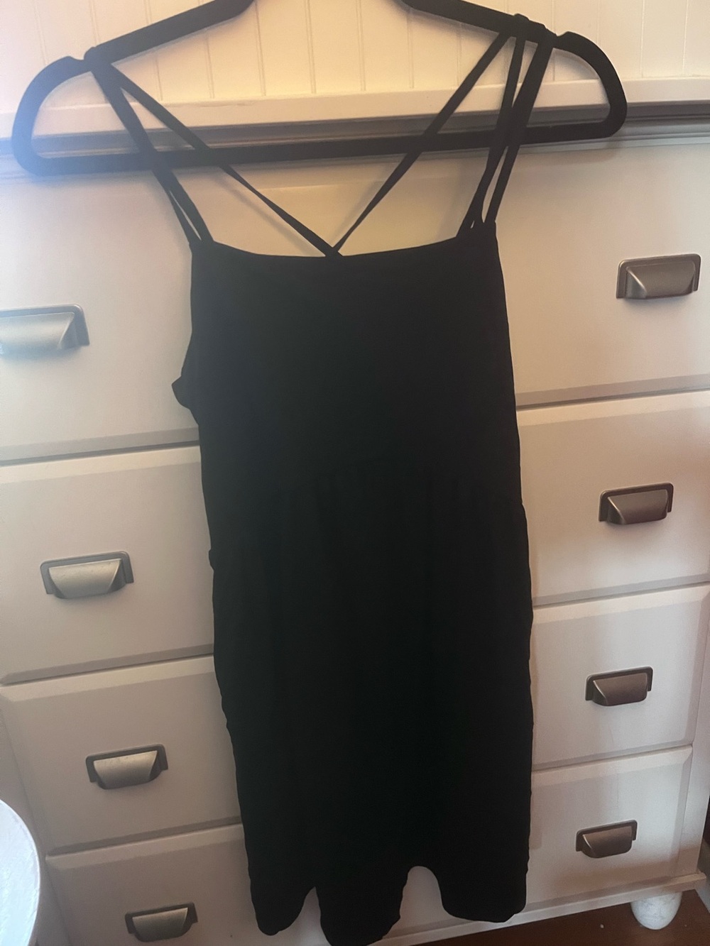 Old Navy Women's Black Strappy Summer Dress